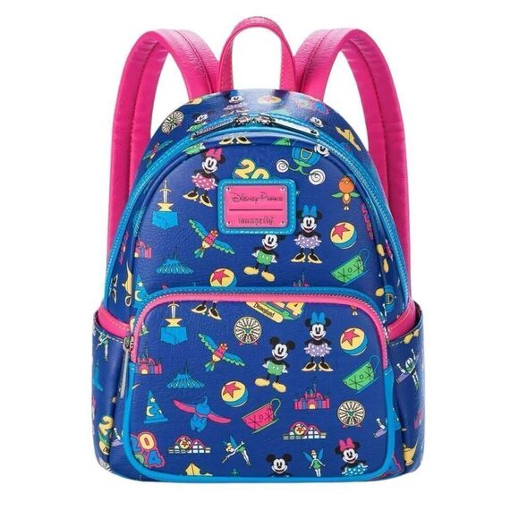 NEW Loungefly Mickey Mouse and Friends Mini Backpack Disneyland 2024 main image 7